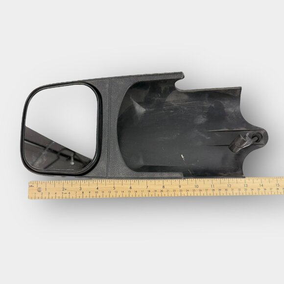 Universal Clip-On Towing Mirrors Pair‎ Adjustable Clamp Mount Trailer Tow Mirror - Picture 6 of 7
